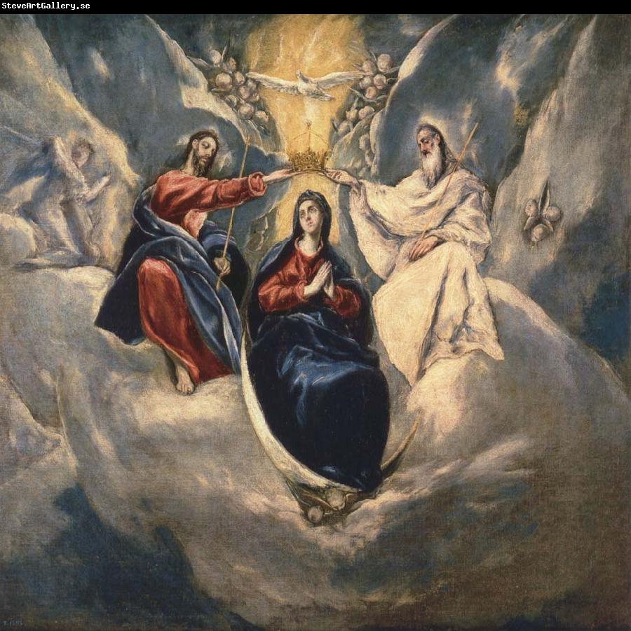 El Greco The Coronation ofthe Virgin